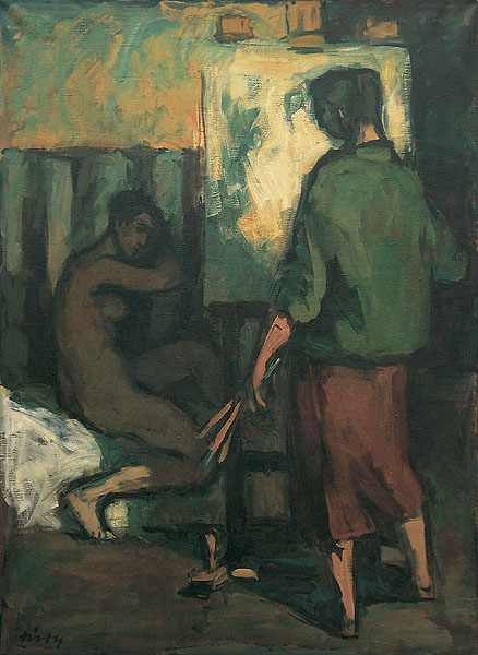 T&uacute;ry M&aacute;ria &mdash; A festőnő